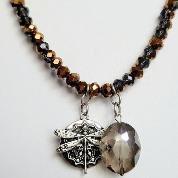 Katia Designs ALL IS WELL Dragonfly Wrap Bracelet Gold - Picture 2 of 8